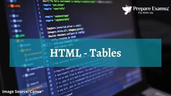 HTML Tables