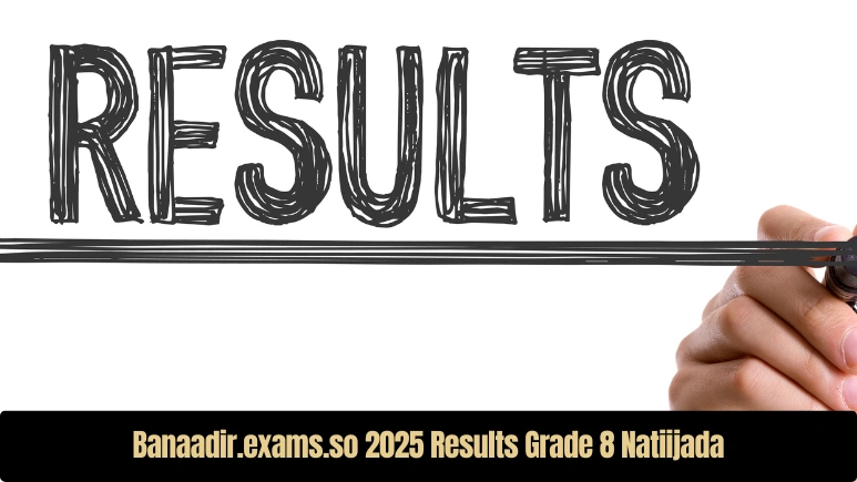 Banaadir.exams.so 2025 Results Grade 8 Natiijada